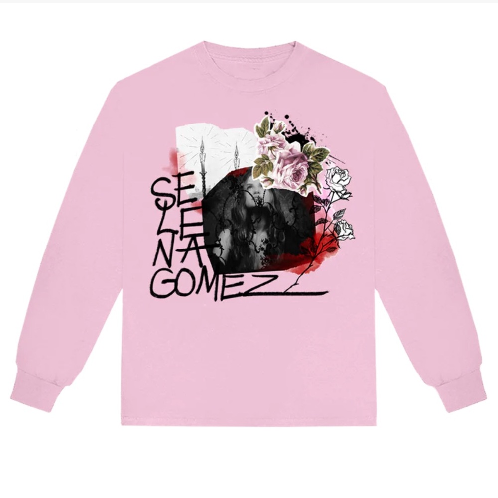 NEW Selena Gomez Rosey Long Sleeve - Size Small